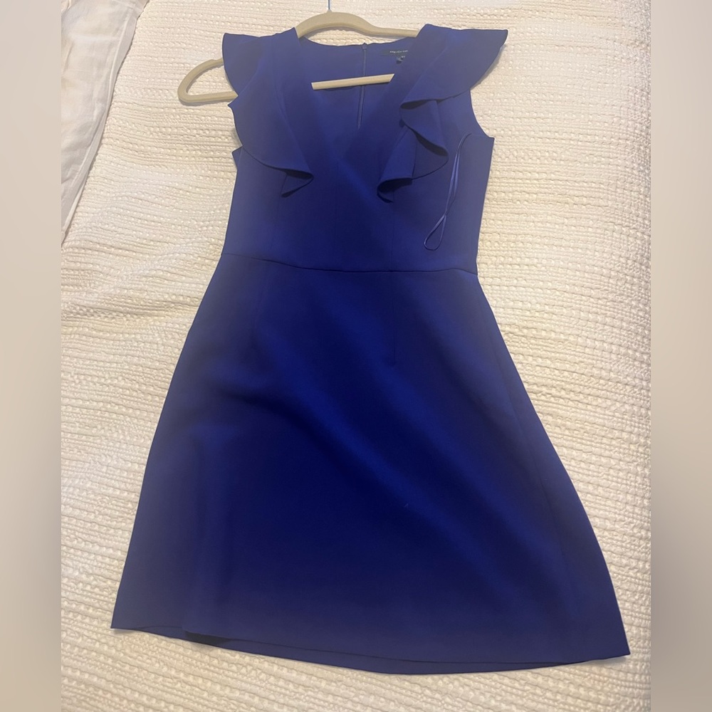 Cobalt Blue Mini Sleeveless Dress